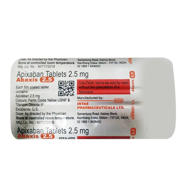 Abaxis 2.5mg Tablet